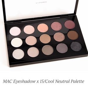 MAC Eyeshadow Palette x15 Cool Neutral